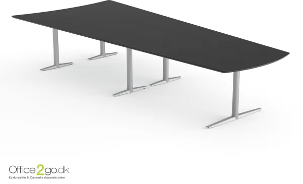 Switch Media kokouspöytä - 12 henkilöä - 375 cm.
